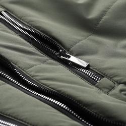 Alpine Pro COLWEL pánská delší zimní bunda zelená