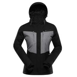 Alpine Pro COMEDA dámská lyžařská bunda černá