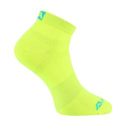 Alpine Pro COOLE žluté sportovní kotníkové ponožky