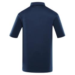 Alpine Pro COOWEL 2 pánské modré rychleschnoucí polo triko