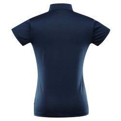 Alpine Pro COOWELA 2 dámské modré rychleschnoucí polo triko