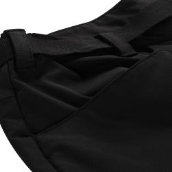 Alpine Pro CORB černé pánské softshellové kalhoty s cool dry