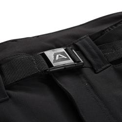 Alpine Pro CORB pánské černé softshellové kalhoty