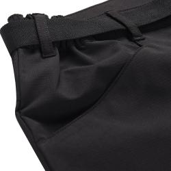 Alpine Pro CORB pánské černé softshellové kalhoty