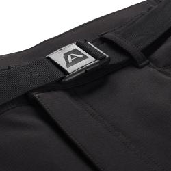 Alpine Pro CORB pánské černé softshellové kalhoty