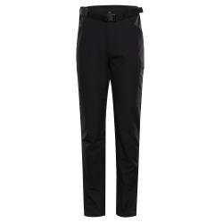 Alpine Pro CORB pánské černé softshellové kalhoty