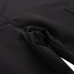 Alpine Pro CORBA dámské černé softshellové kalhoty POUZE 38-LN délka nohavic prodloužená o 5 cm (VÝPRODEJ)