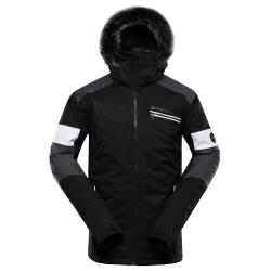 Alpine Pro DAM pánska lyžiarska bunda čierna