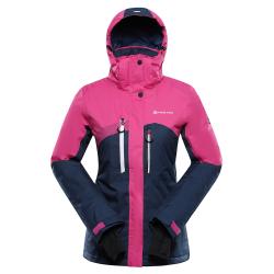 Alpine Pro DEARA 2 dámská lyžařská bunda růžová