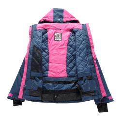 Alpine Pro DEARA 2 dámská lyžařská bunda růžová
