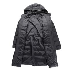 Alpine Pro DEFRA dámský zimní ultralehký kabát NEUTRÁLNÍ / ZEMITÁ