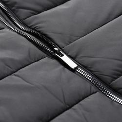 Alpine Pro DEFRA dámský zimní ultralehký kabát NEUTRÁLNÍ / ZEMITÁ