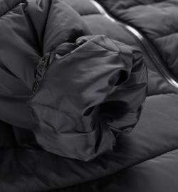 Alpine Pro DEFRA dámský zimní ultralehký kabát NEUTRÁLNÍ / ZEMITÁ