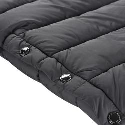 Alpine Pro DEFRA dámský zimní ultralehký kabát NEUTRÁLNÍ / ZEMITÁ