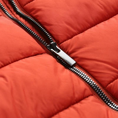 Alpine Pro DEFRA dámský zimní ultralehký kabát ORANŽOVÁ / ČERVENÁ