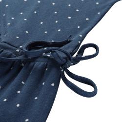 Alpine Pro DEREFA dámské modré letní šaty