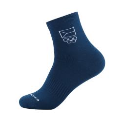 Alpine Pro DERPE bílé ponožky s coolmax z olympijské kolekce