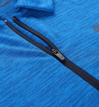 Alpine Pro DONN pánské modré rychleschnoucí polo tričko
