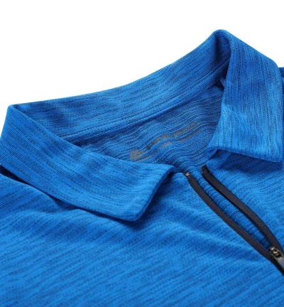 Alpine Pro DONN pánské modré rychleschnoucí polo tričko