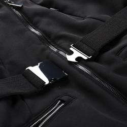 Alpine Pro DOWELA dámská černá lyžařská softshellová bunda POUZE S-Lady (širší) (VÝPRODEJ)