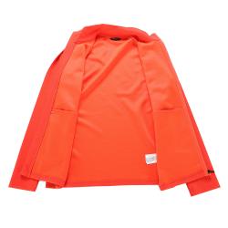 Alpine Pro DOZER 2 pánská hřejivá mikina ORANŽOVÁ / ČERVENÁ