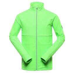 Alpine Pro DOZER pánská zelená rychleschnoucí mikina