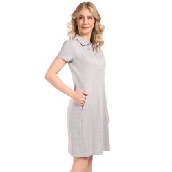 Alpine Pro EDELA 2 dámské šedé rychloschnoucí šaty