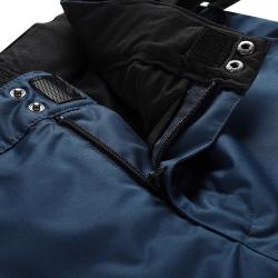 Alpine Pro EDES 2 modré pánské lyžařské kalhoty s membránou