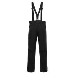 Alpine Pro EDES 2 pánské černé lyžařské kalhoty