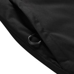 Alpine Pro EDES 2 pánské černé lyžařské kalhoty