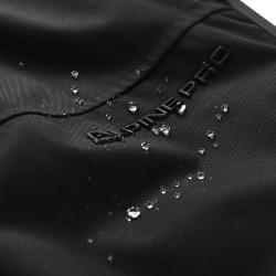 Alpine Pro EDES 2 pánské černé lyžařské kalhoty