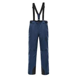 Alpine Pro EDES 2 modré pánské lyžařské kalhoty s membránou