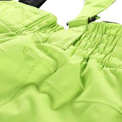 Alpine Pro EDES 2 pánské zelené lyžařské kalhoty
