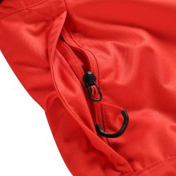 Alpine Pro EDES červené pánské lyžařské kalhoty s membránou