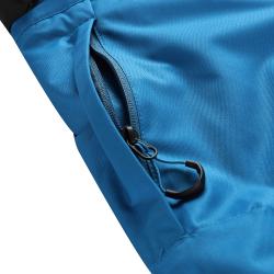 Alpine Pro EDES modré pánské lyžařské kalhoty s membránou
