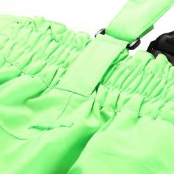 Alpine Pro EDES zelené pánské lyžařské kalhoty s membránou