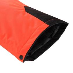 Alpine Pro EDESA 2 dámské lyžařské kalhoty ORANŽOVÁ / ČERVENÁ