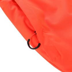 Alpine Pro EDESA 2 dámské lyžařské kalhoty ORANŽOVÁ / ČERVENÁ