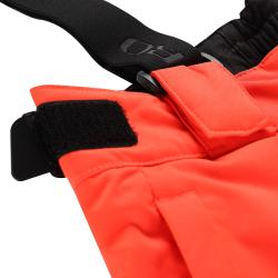 Alpine Pro EDESA 2 dámské lyžařské kalhoty ORANŽOVÁ / ČERVENÁ