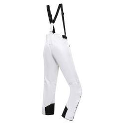 Alpine Pro EDESA dámské bílé lyžařské kalhoty