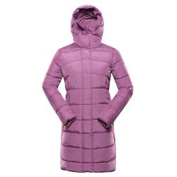 Alpine Pro EDORA dámský růžový hi-therm kabát dlouhý Alpine Pro EDORA dámský růžový hi-therm kabát dlouhý