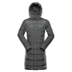 Alpine Pro EDORA dámský hi-therm kabát NEUTRÁLNÍ / ZEMITÁ