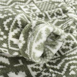 Alpine Pro EFLIN pánská fleecová mikina zelená