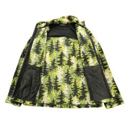 Alpine Pro EFLIN pánská zelená fleecová mikina