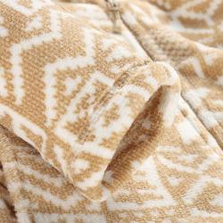 Alpine Pro EFLINA dámská fleecová mikina NEUTRÁLNÍ / ZEMITÁ