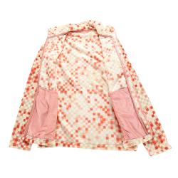 Alpine Pro EFLINA dámská fleecová mikina ORANŽOVÁ / ČERVENÁ