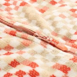 Alpine Pro EFLINA dámská fleecová mikina ORANŽOVÁ / ČERVENÁ