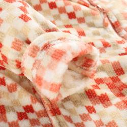 Alpine Pro EFLINA dámská fleecová mikina ORANŽOVÁ / ČERVENÁ