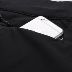 Alpine Pro ENOBA LPAY581990 dámské černé softshellové kalhoty