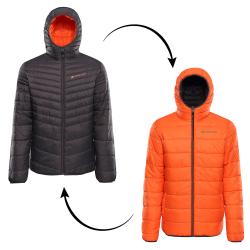 Alpine Pro EROM pánská oboustranná bunda NEUTRÁLNÍ / ZEMITÁ